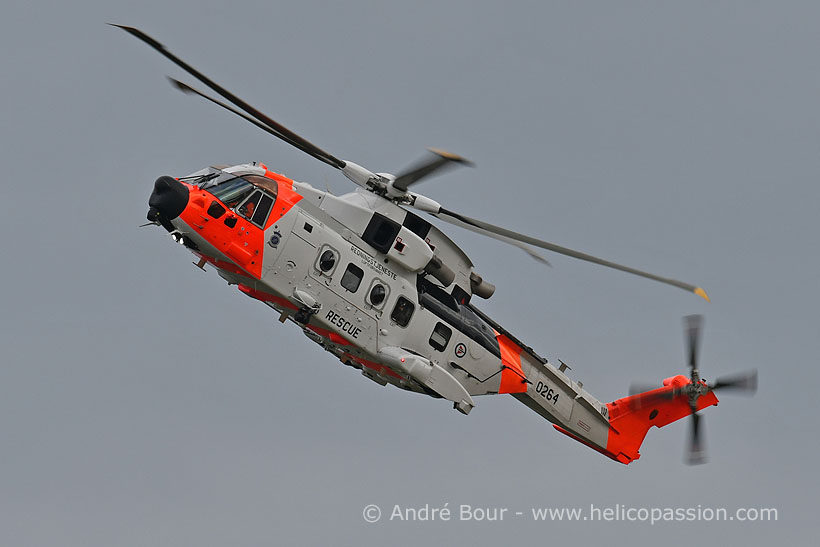 Norvegian AW101 Merlin SAR QUEEN helicopter