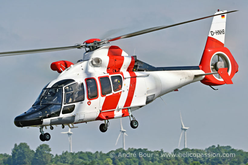 NHC H155 SAR helicopter, Sankt Peter-Ording, Germany