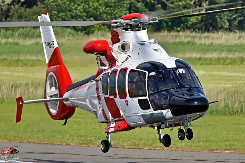 NHC H155 SAR helicopter, Sankt Peter-Ording, Germany