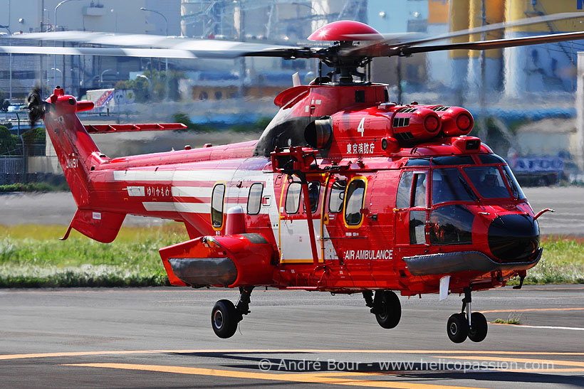 Tokyo Fire Department EC225 SuperPuma helicopter