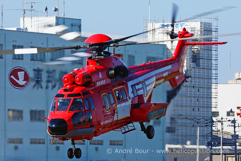 Tokyo Fire Department EC225 SuperPuma helicopter