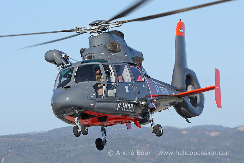 French Navy AS365 Dauphin SP helicopter