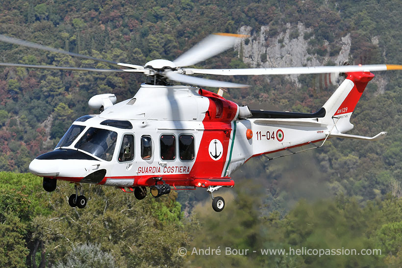 Italian Guardia Costiera AW139 SAR helicopter