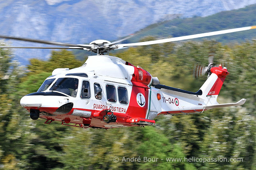 Italian Guardia Costiera AW139 SAR helicopter