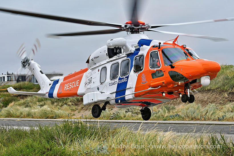 Dutch Coastguard AW186 helicopter