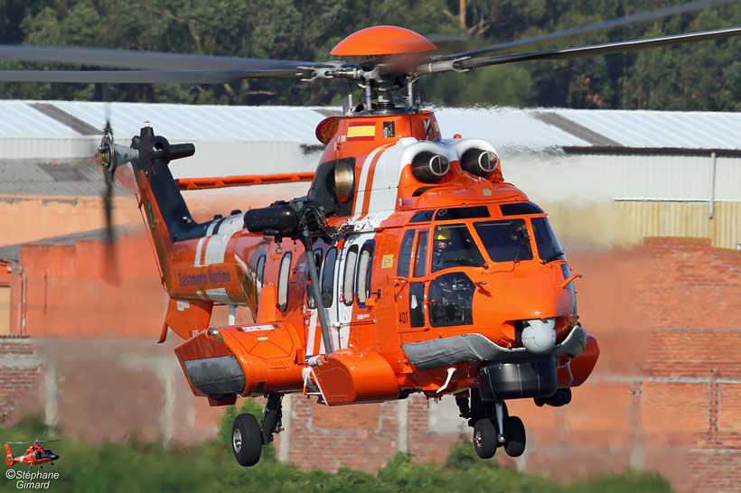 Salvamento Maritimo EC225 SAR helicopter, Spain