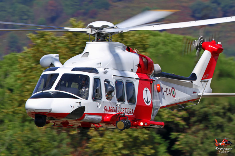 Italian Guardia Costiera AW139 SAR helicopter