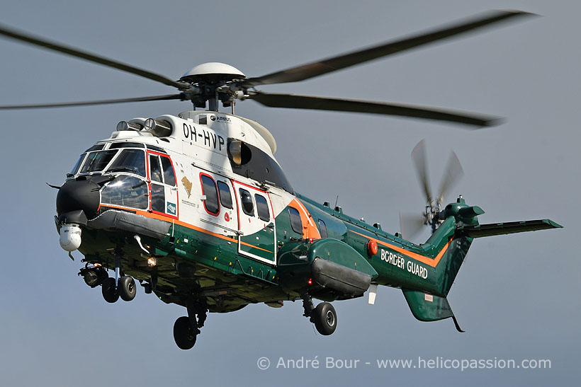 Finnish Border Guard H215 helicopter