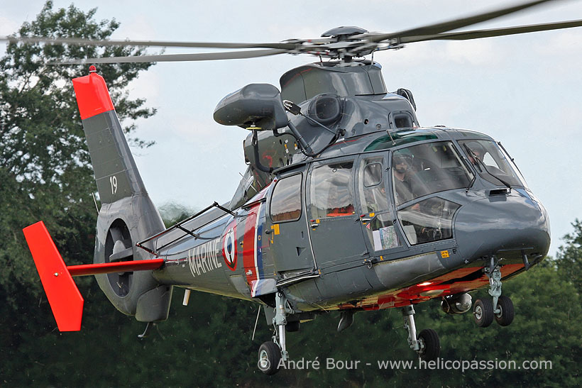 French Navy AS365 Dauphin SP helicopter