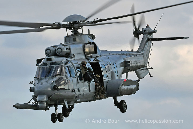 French Air Force EC725 Caracal helicopter