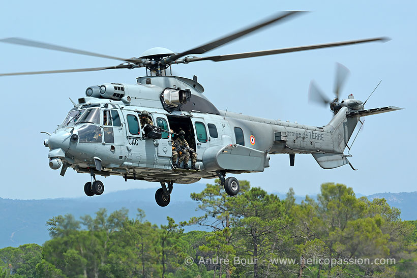 French Army Aviation EC725 Caracal helicopter