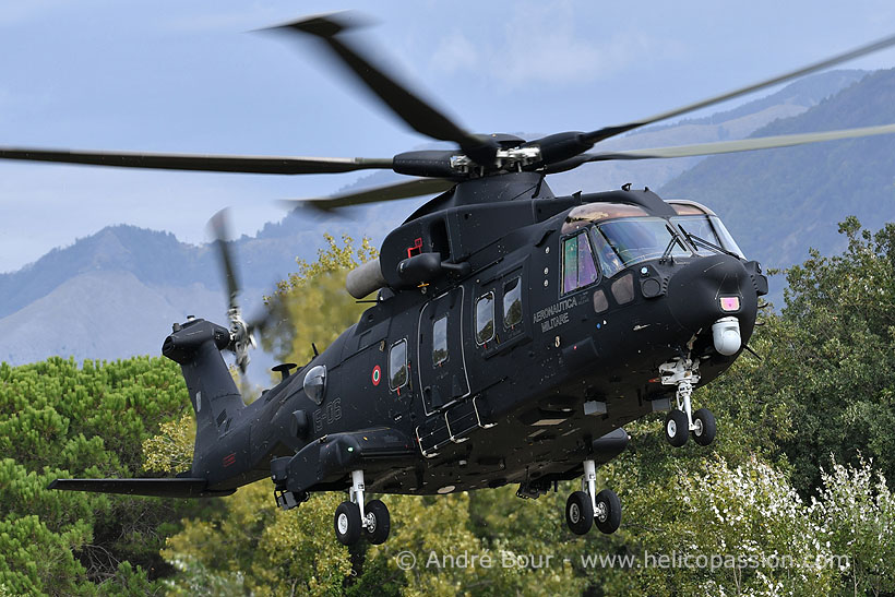 Italian HH101 Caesar Aeronautica Militare CSAR helicopter