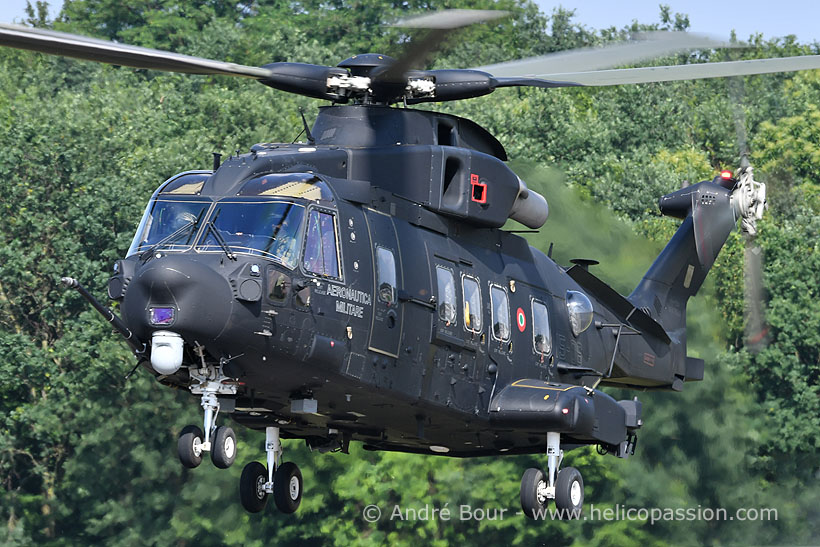 Italian HH101 Caesar Aeronautica Militare CSAR helicopter