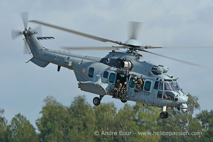 French Army Aviation EC725 Caracal helicopter