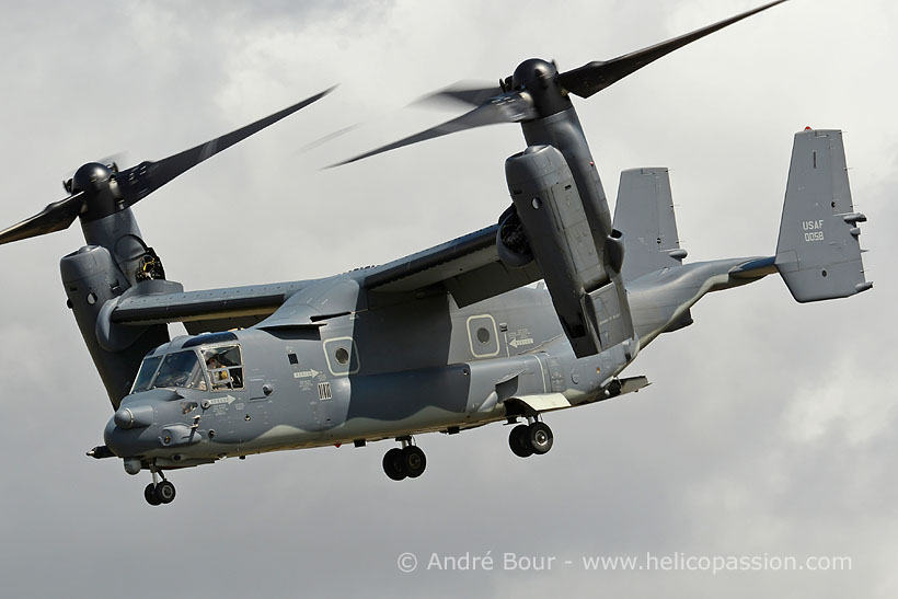 USAF Special Operations CV22 Osprey convertible