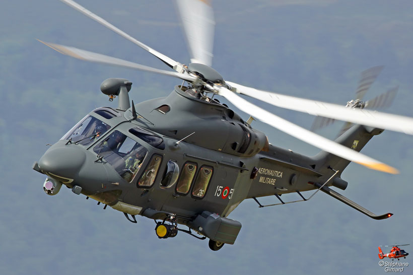 Italian HH139 Aeronautica Militare CSAR helicopter