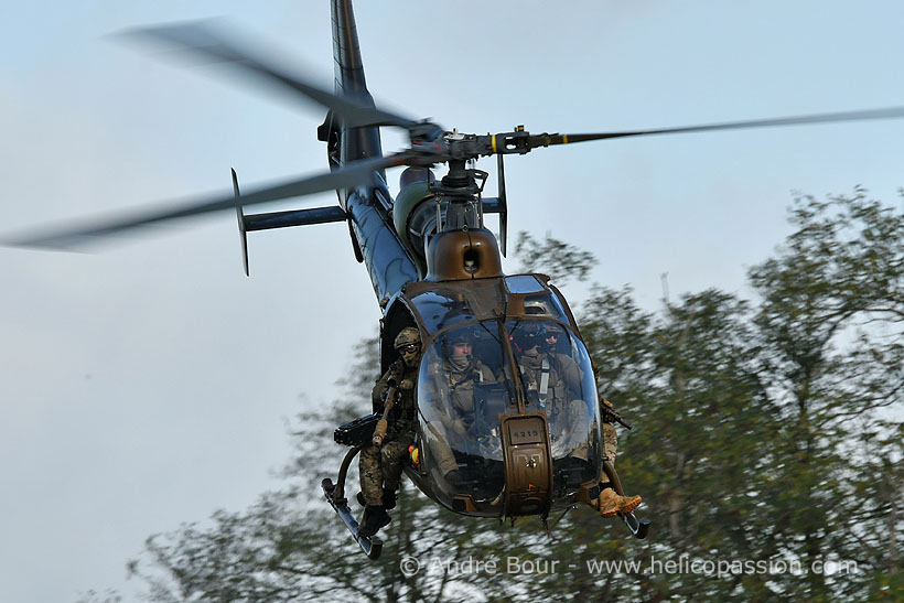 French Army Aviation SA342 Gazelle helicopter