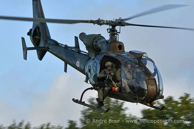 French Army Aviation SA342 Gazelle helicopter