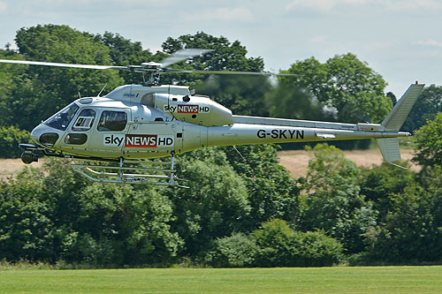 Hélicoptère AS350 Ecureuil G-TVHD ARENA AVIATION