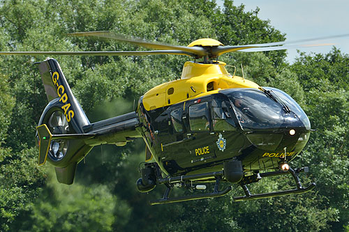 Hélicoptère EC135 G-CPAS Police 