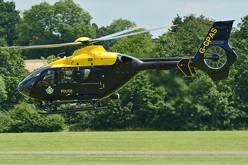 Hélicoptère EC135 G-CPAS Police 