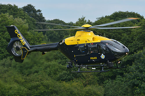 Hélicoptère EC135 G-CPAS Police 