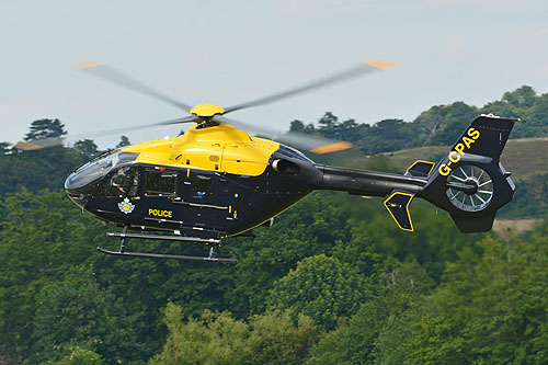 Hélicoptère EC135 G-CPAS Police 