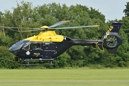 Hélicoptère EC135 G-CPAS Police 