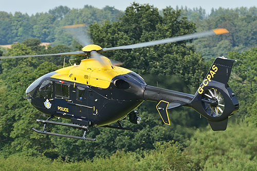 Hélicoptère EC135 G-CPAS Police 