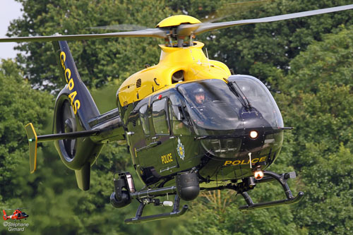 Hélicoptère EC135 G-CPAS Police 