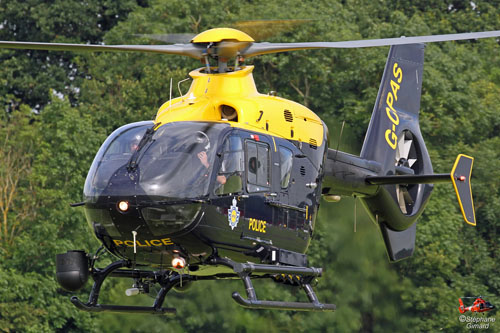 Hélicoptère EC135 G-CPAS Police 