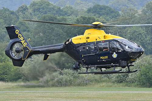 Hélicoptère EC135 G-CPAS Police 