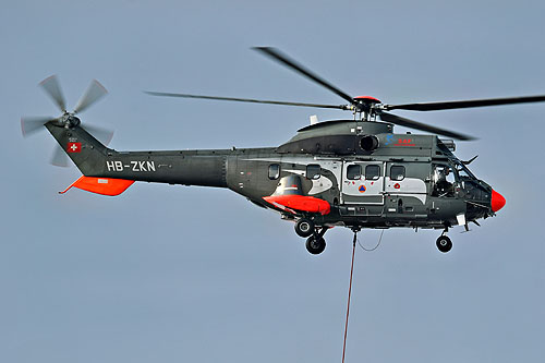 Hélicoptère AS332 SuperPuma HB-ZKN