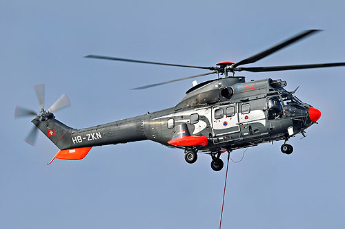 Hélicoptère AS332 SuperPuma HB-ZKN