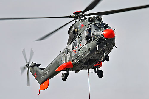 Hélicoptère AS332 SuperPuma HB-ZKN