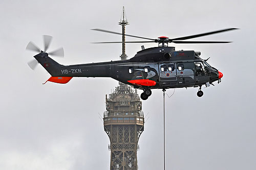 Hélicoptère AS332 SuperPuma HB-ZKN