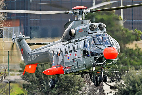 Hélicoptère AS332 SuperPuma HB-ZKN