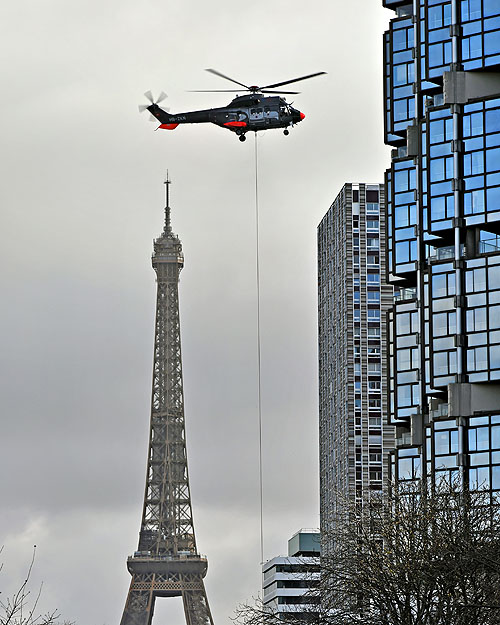 Hélicoptère AS332 SuperPuma HB-ZKN