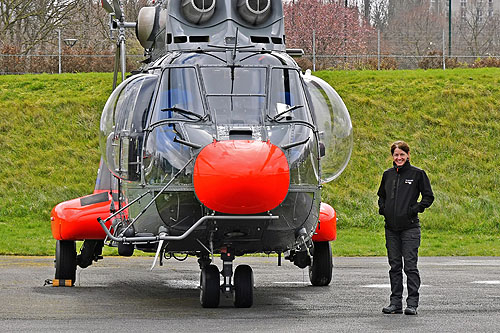 Hélicoptère AS332 SuperPuma HB-ZKN