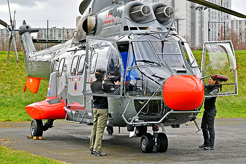 Hélicoptère AS332 SuperPuma HB-ZKN