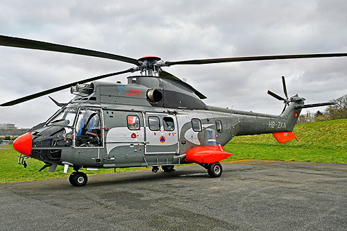 Hélicoptère AS332 SuperPuma HB-ZKN