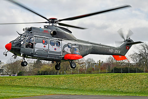 Hélicoptère AS332 SuperPuma HB-ZKN