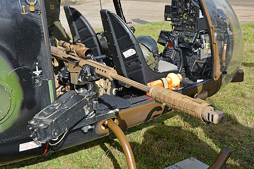 Hélicoptère SA342 Gazelle de l'Armée de Terre (ALAT)