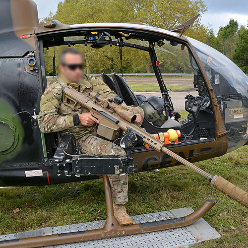 Hélicoptère SA342 Gazelle de l'Armée de Terre (ALAT)