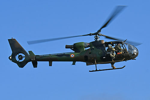 Hélicoptère SA342 Gazelle de l'Armée de Terre (ALAT)