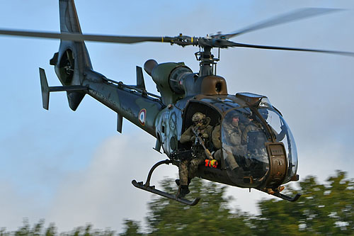 Hélicoptère SA342 Gazelle de l'Armée de Terre (ALAT)