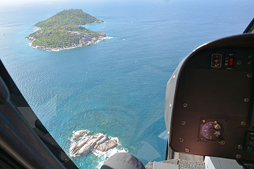 Les Seychelles en hélicoptère avec ZilAir