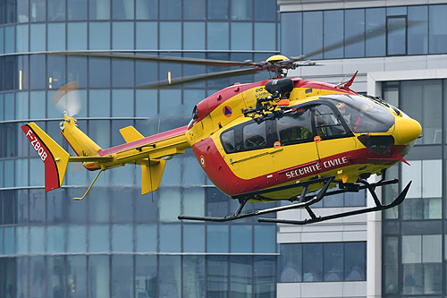 Hélicoptère EC145 F-ZBQB Sécurité Civile