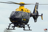 Hélicoptère EC135 Police, à Sulby