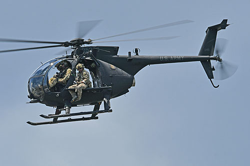 Hélicoptère MH6 Little Bird 160 SOAR US Army